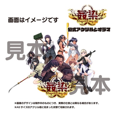 姦染 COMPLETE BOX＋α ～Record of 1st to RE:UNION～ アクリルジオラマ付き限定版